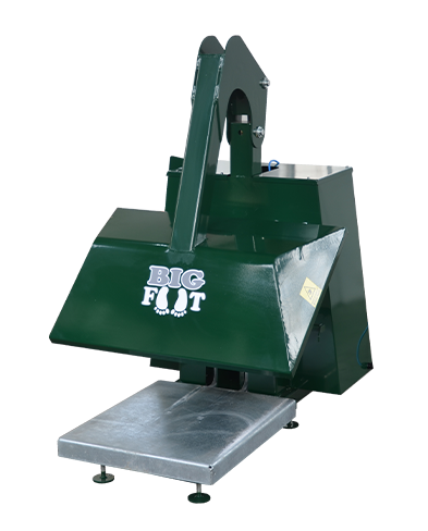 PEL 1100 ‘Big Foot’ Bin Compactor – 1100-litre hydraulic compactor reducing up to three wheelie bins into one for cost and space savings.